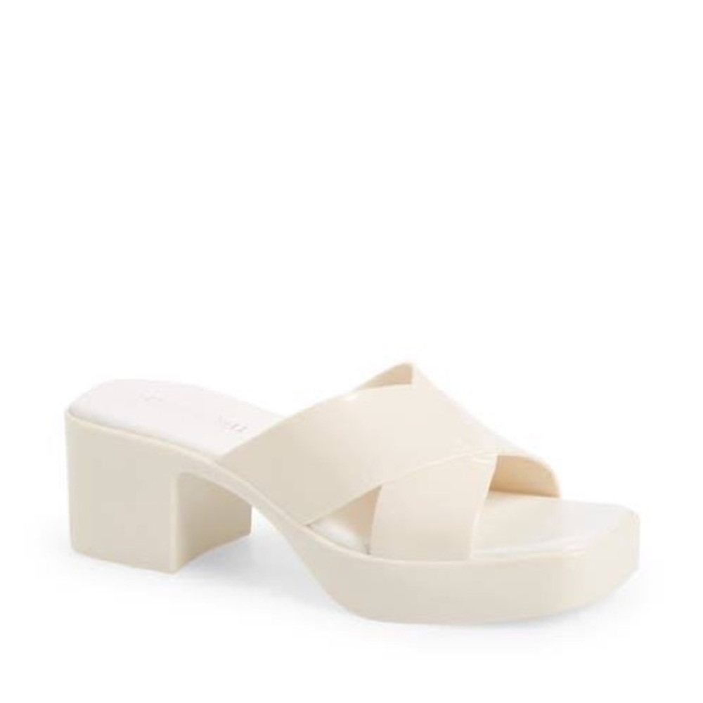 Jeffrey Campbell Bubblegum 7M Cream Shiny